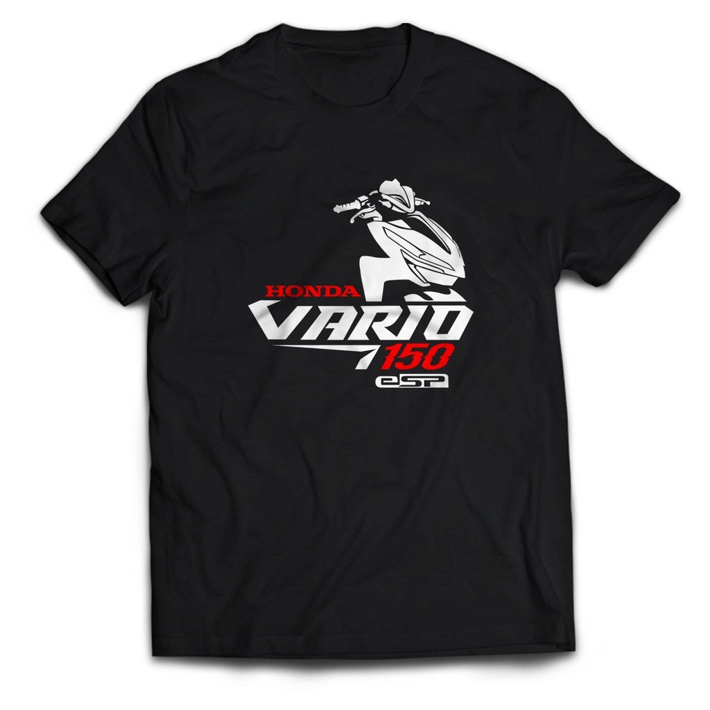 Baju Kaos Pria Motor New Honda Vario 150 ESP 2018 Dewasa Atasan Unisex PakeKaos