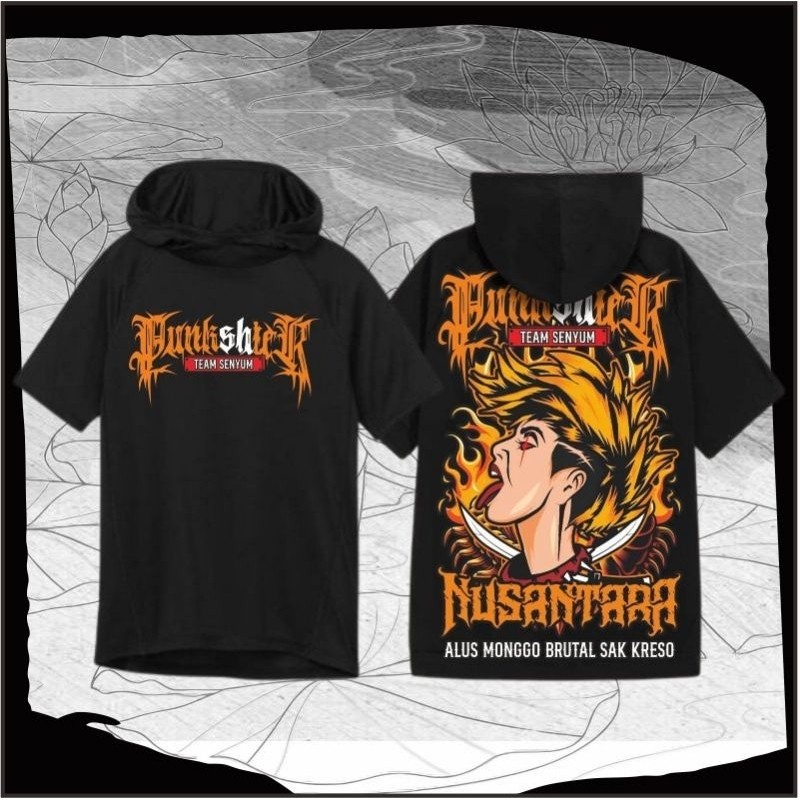 ts hoodie PUNKSHTER V4 FULL PUNGGUNG - bisa custom ganti nama kota/wilayah