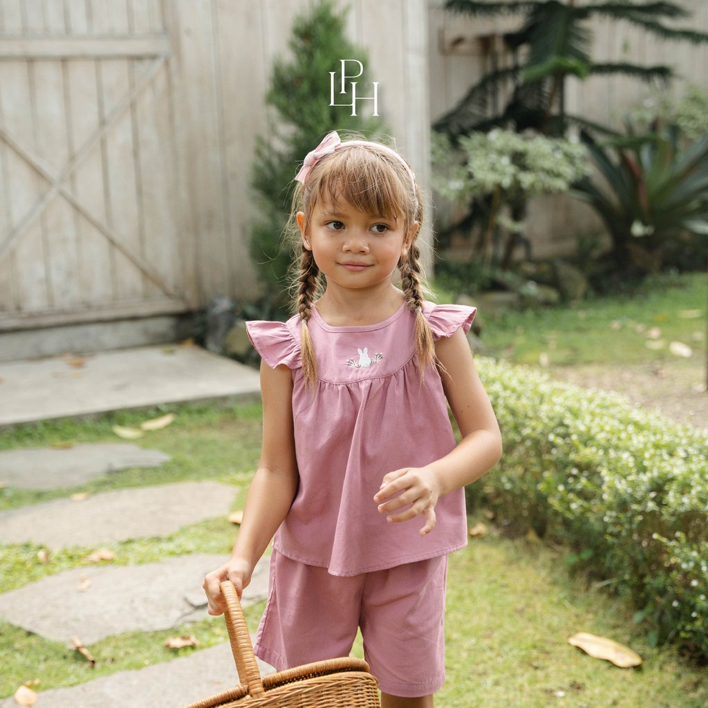 Little Palmerhaus - Poppy Attire Set (Setelan Anak Perempuan)