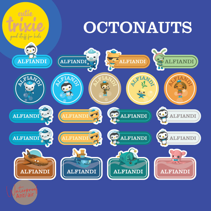 

Label Nama Anak Octonauts