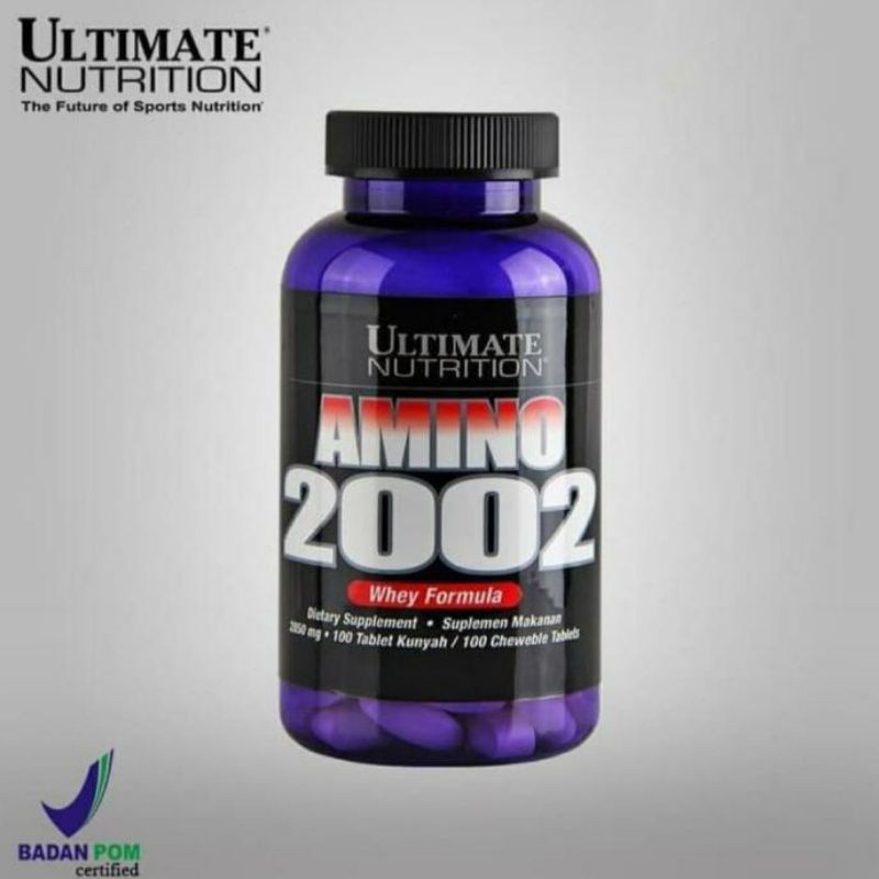 Ultimate Nutrition UN Amino 2002 100 Tablets 100Tabs 100 Tabs Suplemen