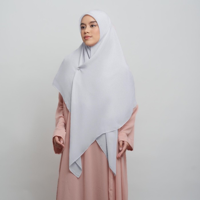 ⌃BEST QUALITY⌄ -[warung.unun] napocut Hafsah - Hijab Syar'i Napocut - Lilac Hint