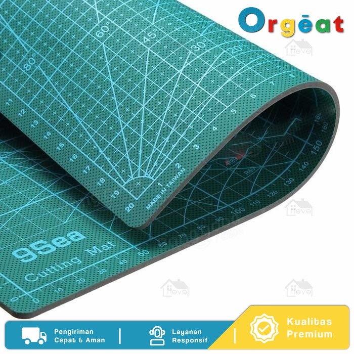 

Work Cutting Mat Pad A3 45 x 30cm Hijau Original Orgeat Indonesia
