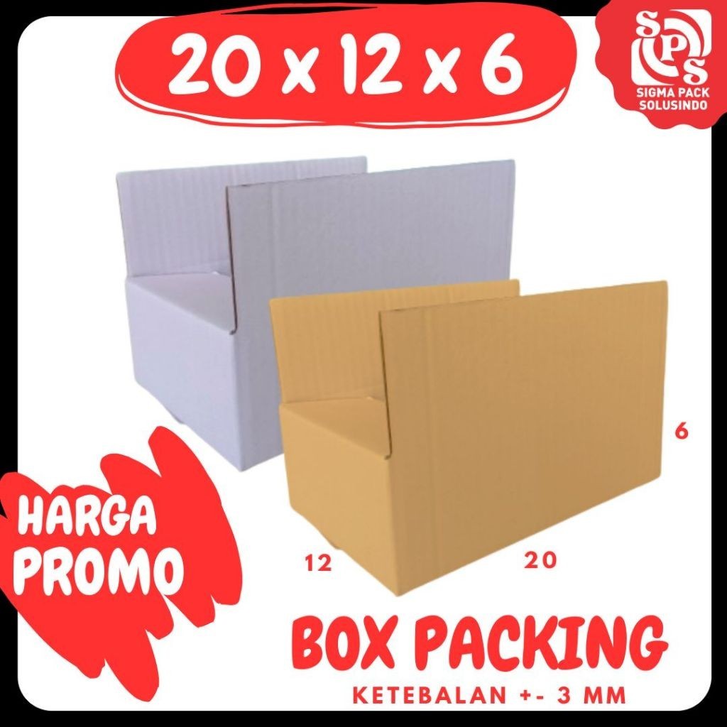 

Kardus 20x12x6 Packing Olshop Box A1 Dus Kotak Kemasan Box Aksesoris Souvenir Sparepart Madu Parfum MEDIAKIT