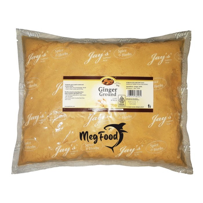 

Jays Ginger Ground 1 Kg | Jahe Bubuk