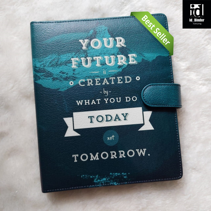 

⭐BISA COD⭐ BINDER PRINTING MOTIP YOUR FUTURE A5 DAN B5 A5