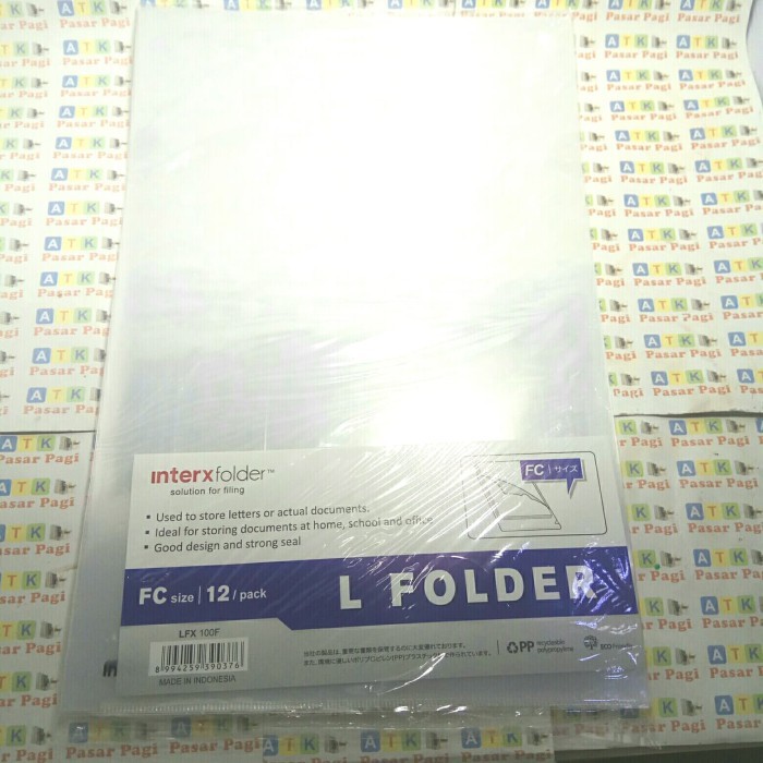 

⭐BISA COD⭐ map l bening folio F4 merk inter x tebal