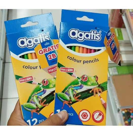 

PENSIL WARNA AGATIS NEOPEX NH-C-12 12 WARNA PANJANG 1112