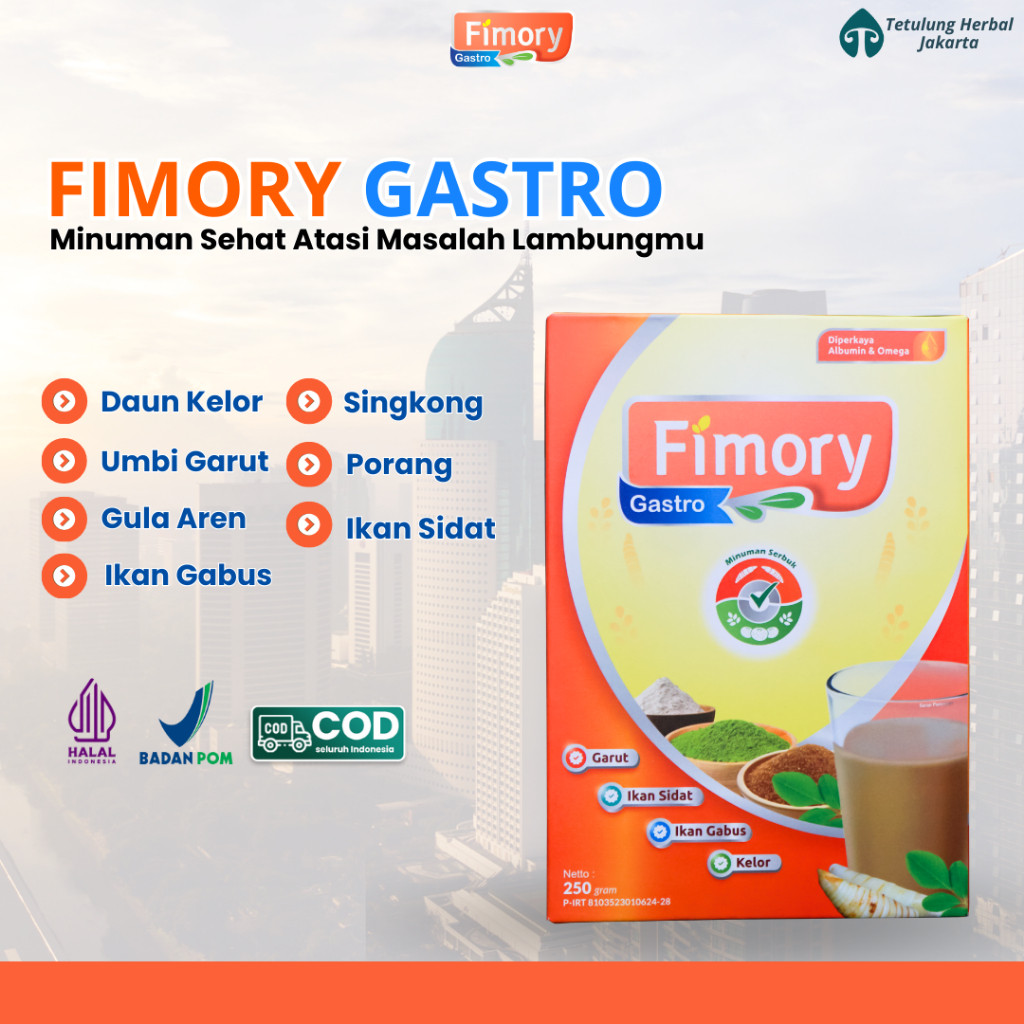 

Fimory Gastro - Minuman Sereal Solusi Aman Atasi Asam Lambung, Maag - BPOM Garansi Original