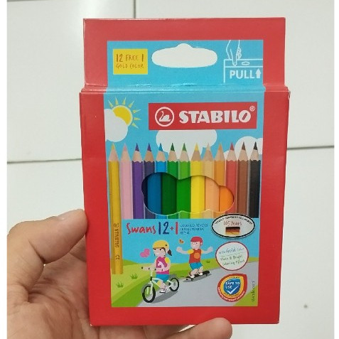 

PENSIL WARNA STABILO SWANS 12+1 WARNA MINI ( 1871/13 ) 333