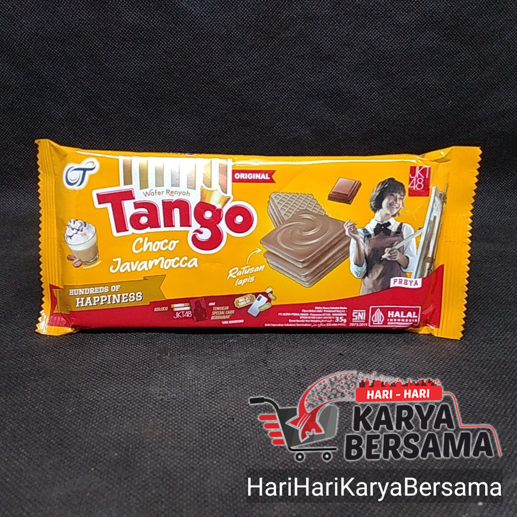 

MAKANAN RINGAN TANGO WAFER CHOCO JAVAMOCA 35GR