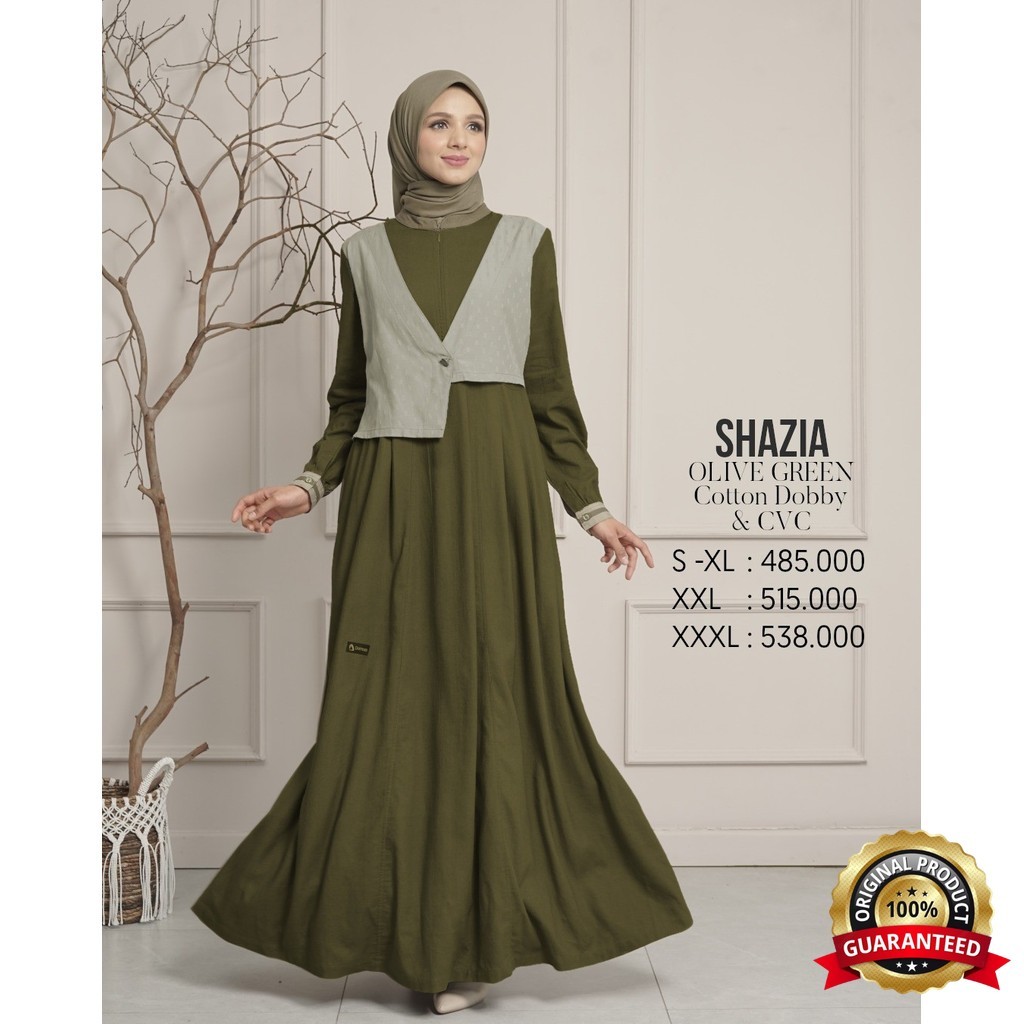 SabilaMall - Gamis Damoza Shazia (couple Shazia) baju Muslim Keluarga by Mutif