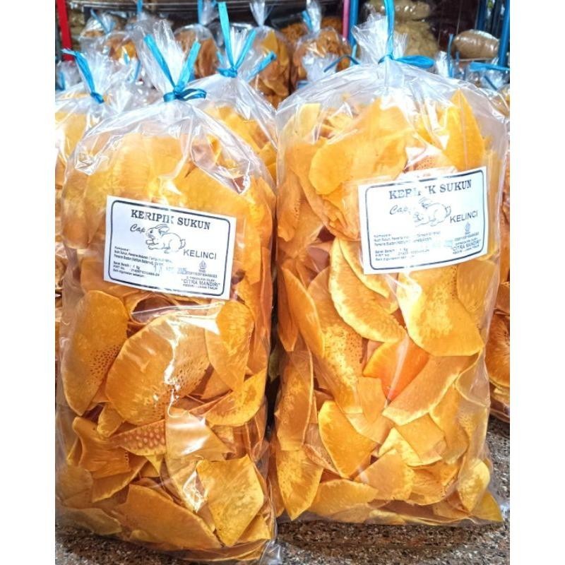 

[1/4kg] Keripik Sukun Rasa Original Gurih Renyah Camilan Kiloan