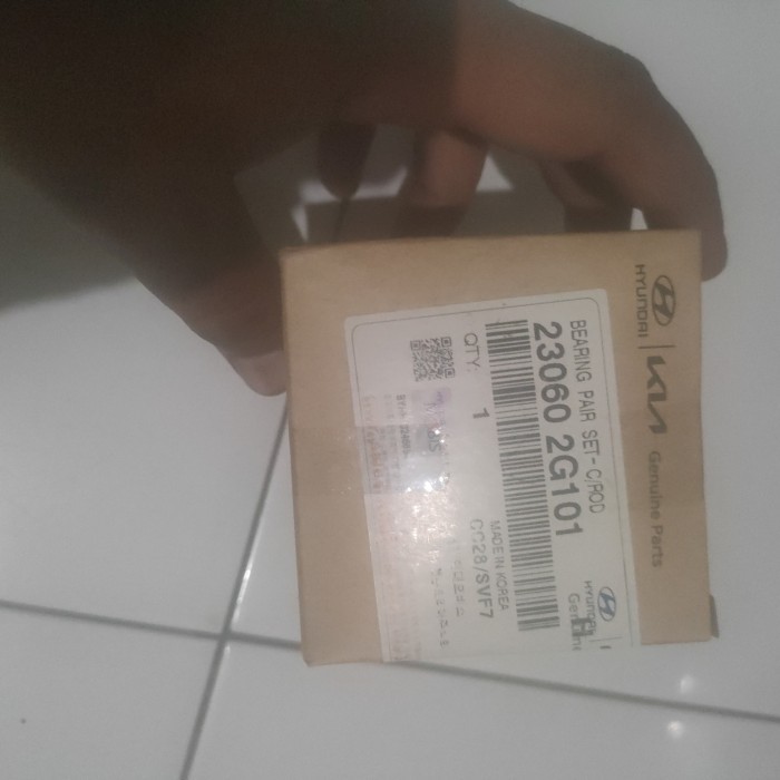 METAL JALAN HYUNDAI H1 BENSIN UKURAN STD MOBIS  BERKUALITAS