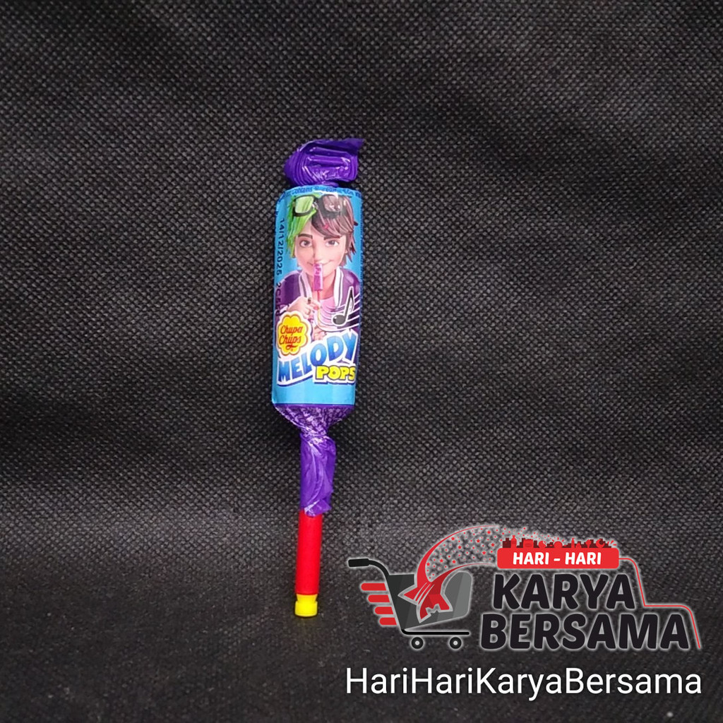 

PERMEN CHUPA CHUPS MELODY POPS RASA ANGGUR 15GR