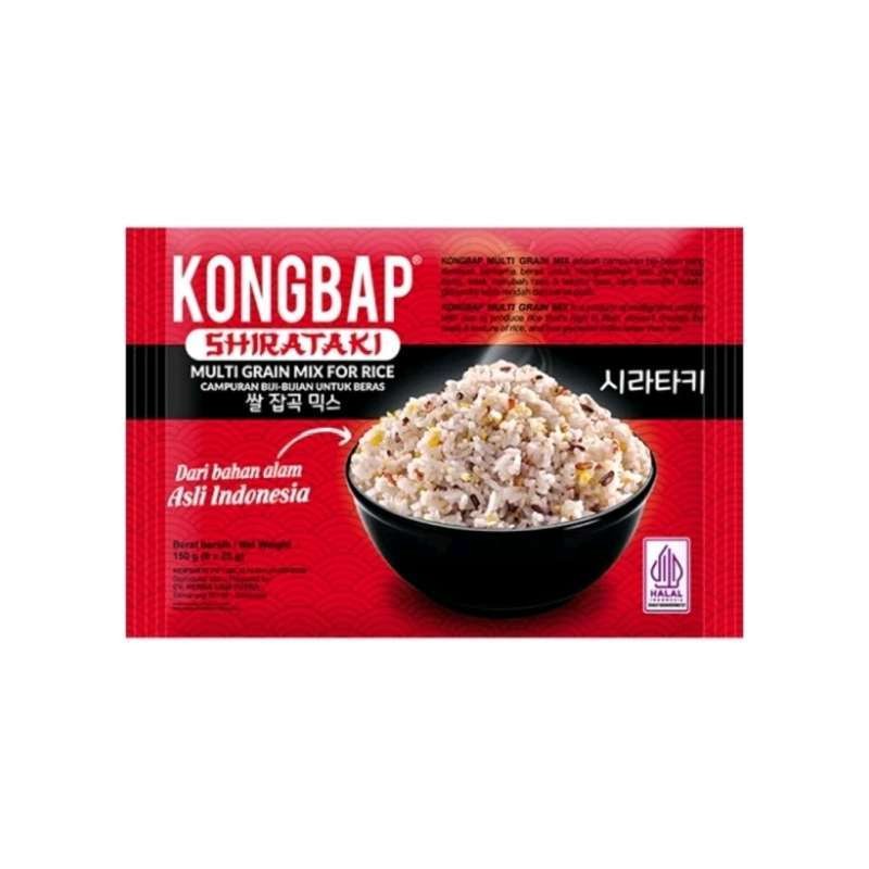 

Kongbap Multi Grain Mix For Rice Shirataki - 6 Sachets