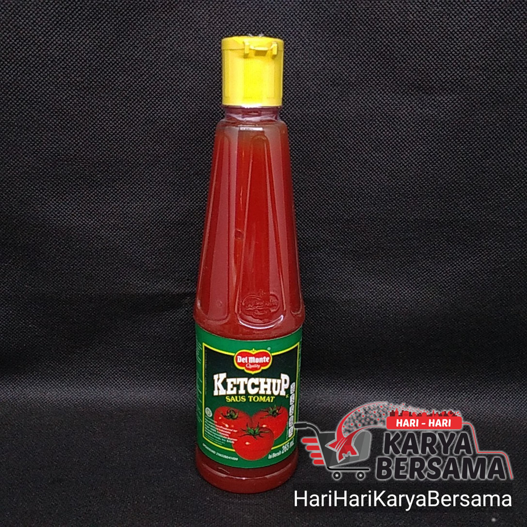 

SAUS TOMAT DEL MONTE KETCHUP BOTOL 265ML