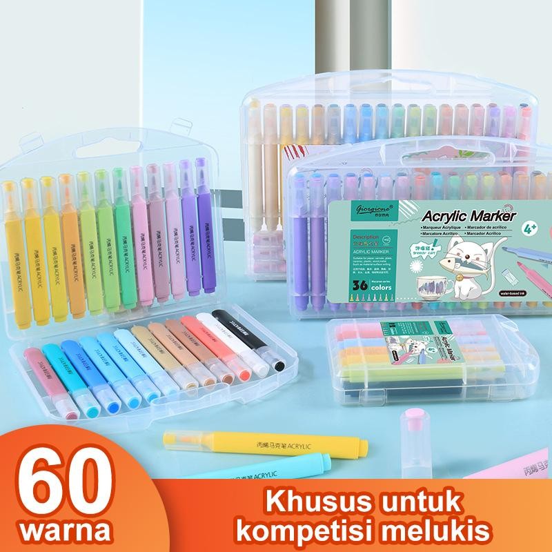 

Penanda Warna Macaron Yang Dapat Dicuci Pena Warna 60 Warna Digunakan Untuk Kompetisi Melukis