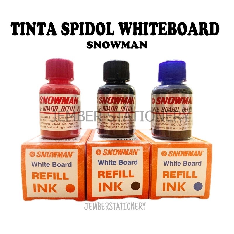 

(1biji) Tinta Spidol White Board / Refill Spidol Papan