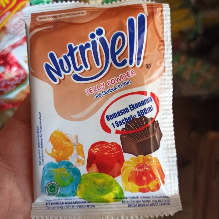

New Item NUTRIJELL JELLY POWDER COKELAT SCT 20G