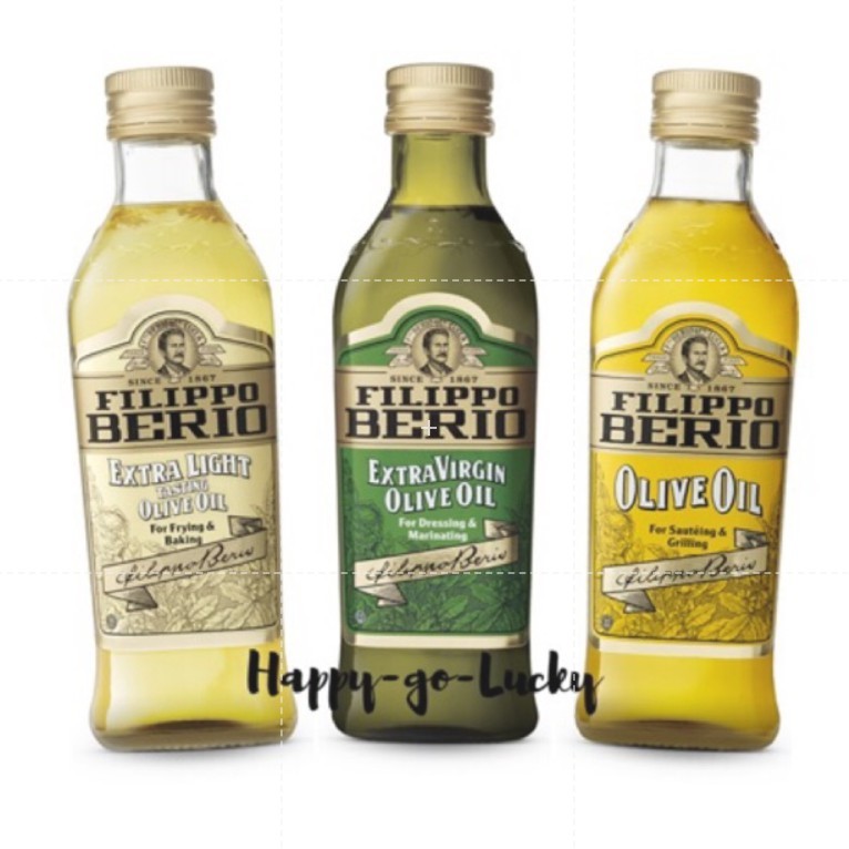 

Filippo Berio 500 ml Extra Virgin / Extra Light / Extra Pure Olive Oil