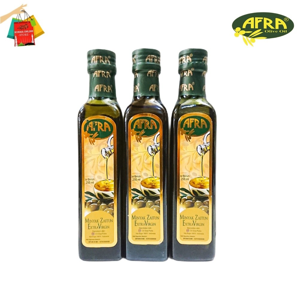 

Minyak Zaitun Afra 250 ml - Extra Virgin Olive Oil / EVOO