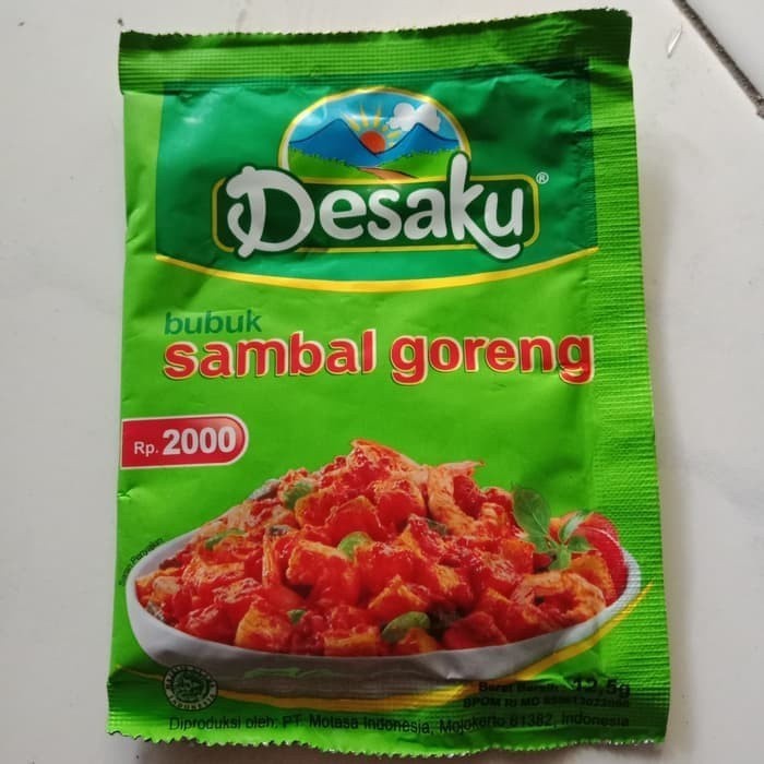 

NEW ITEM DESAKU BUBUK SAMBAL GORENG 12.5G BAHAN MASAK