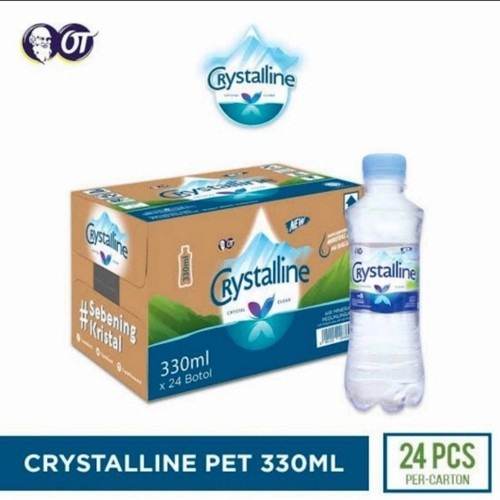 

NEW ITEM MINUMAN CRYSTALIN MINI 24 X 330ML