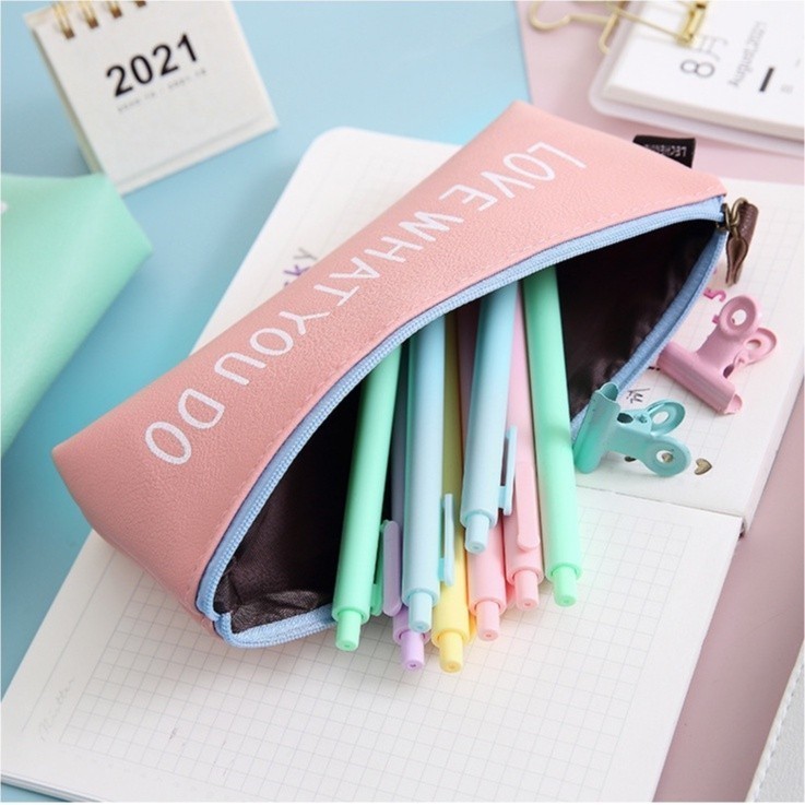 

Tas Pensil Tempat Alat Tulis Tempat Pulpen Dan Pensil Bahan PU New Trending 305