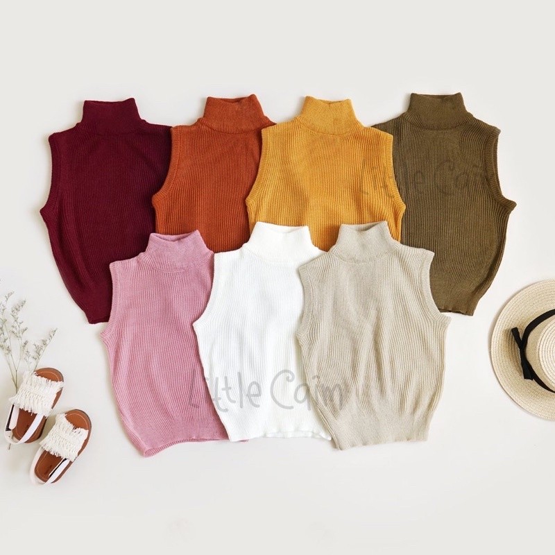 LITTLECAIM - kenna turttleneck sweater anak unisex sweater anak perempuan sweater anak laki laki jak