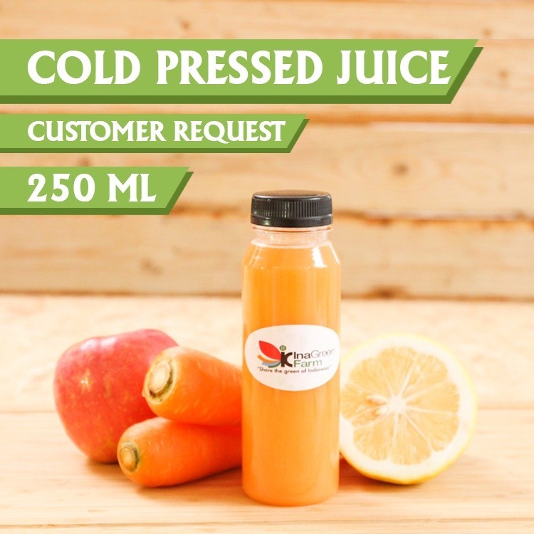 

Inagreen Farm Bandung Cold Pressed Juice 250 ml (Customer request)