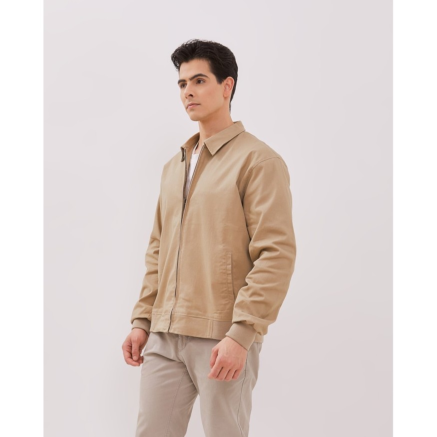 VALINO Jaket Krem Pria - V-DECO04-C5