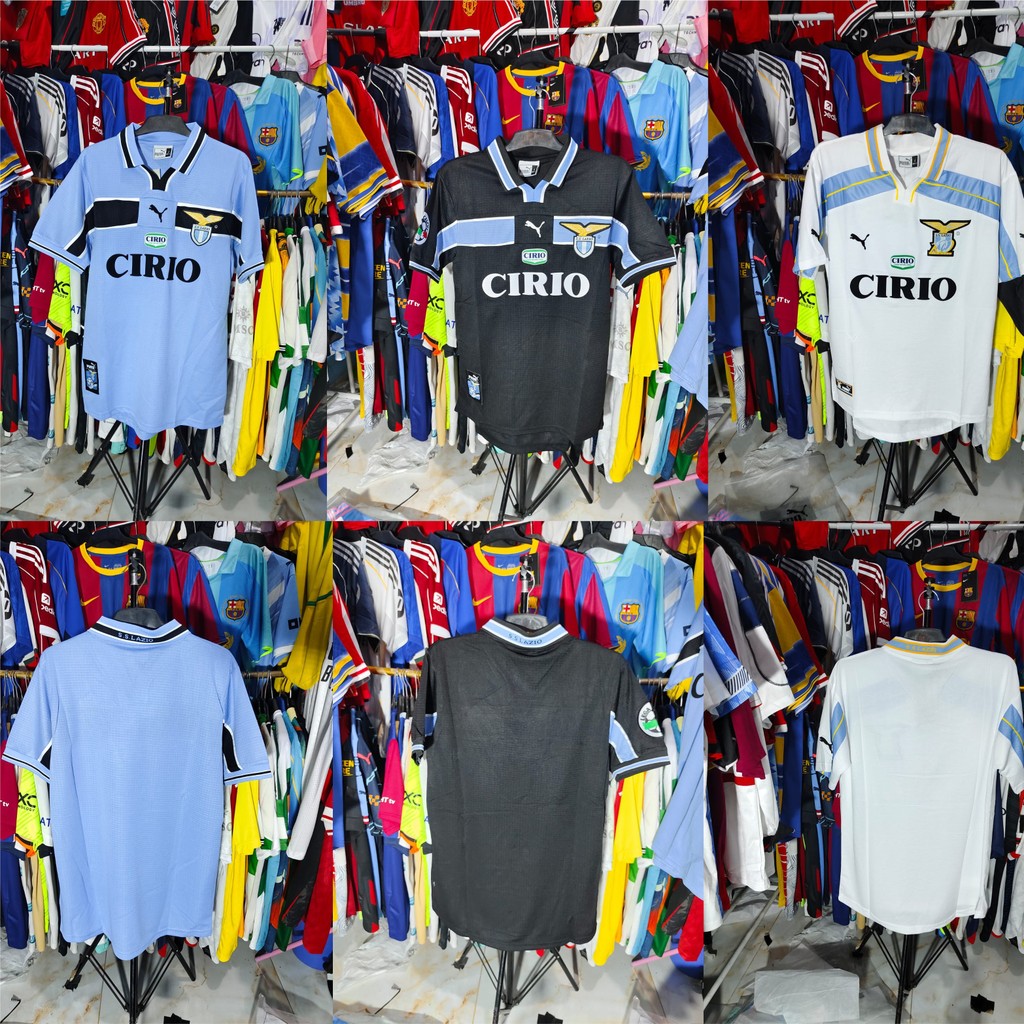 KATALOG RETRO LAZIO CIRIO 1998 1999 HOME AWAY 3rd JERSEY VINTAGE LAZIO 98 99