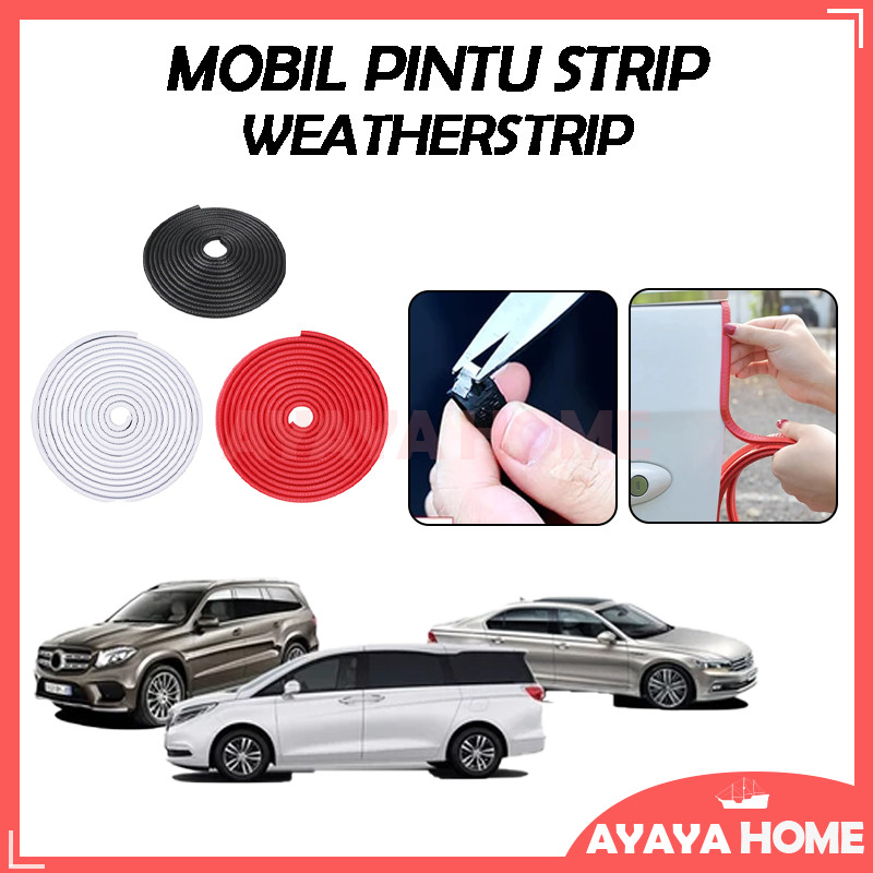 Karet Pintu Mobil/list Pelindung Pintu Mobil Universal