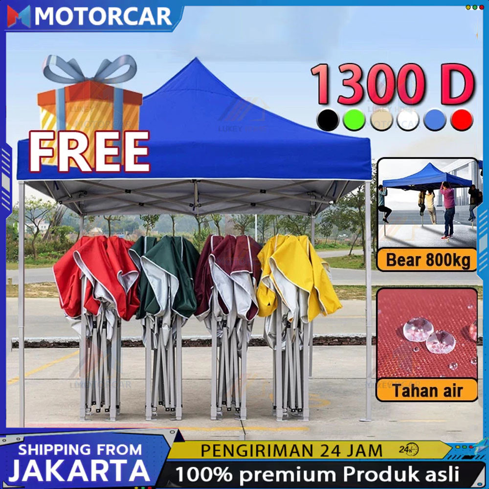 Tenda lipat 3x3/Tenda Lipat Jualan/tenda jualan 2x2/Tenda Bazar Pameran/Tenda gazebo Tenda Dagang/Te