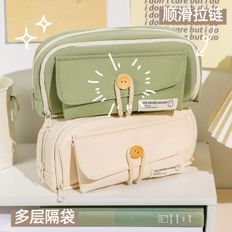 

Large Capacity Kawaii Pensil Kapasitas Besar Pensil Tas Kantong Dudukan Kotak untuk Anak Perempuan Kantor Siswa Alat Tulis Organizer Perlengkapan Sekolah