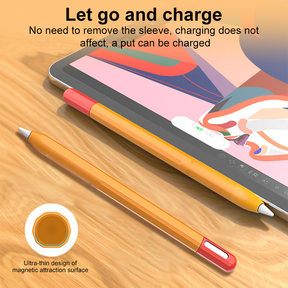 

Pencil Case Silicone Cover Proteative Cover Skin for Apple Pencil Pro/Apple Pencil USB-C