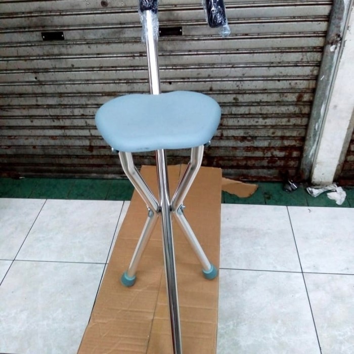 Tongkat kursi duduk lipat Avico