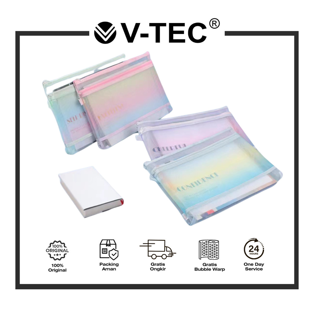 

KINHSHION DOCUMENT BAG A4 3D DOUBLE LAYER MW74221 MIX