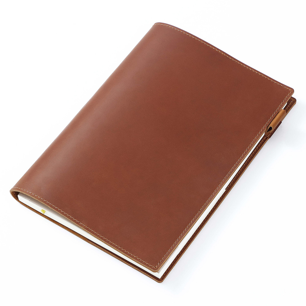 

100% Genuine Leather Notebook Planner Book Cover B5 For MD Diary Original Journal Drawing Sketchbook