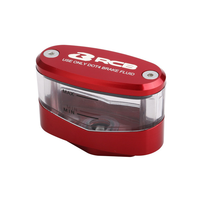 Tabung Minyak Rem RCB Brake Fluid Tank A2 Oval Radial Universal - Hitam