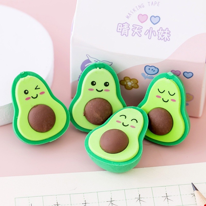 

Penghapus Pensil Karakter Avocado Eraser 844
