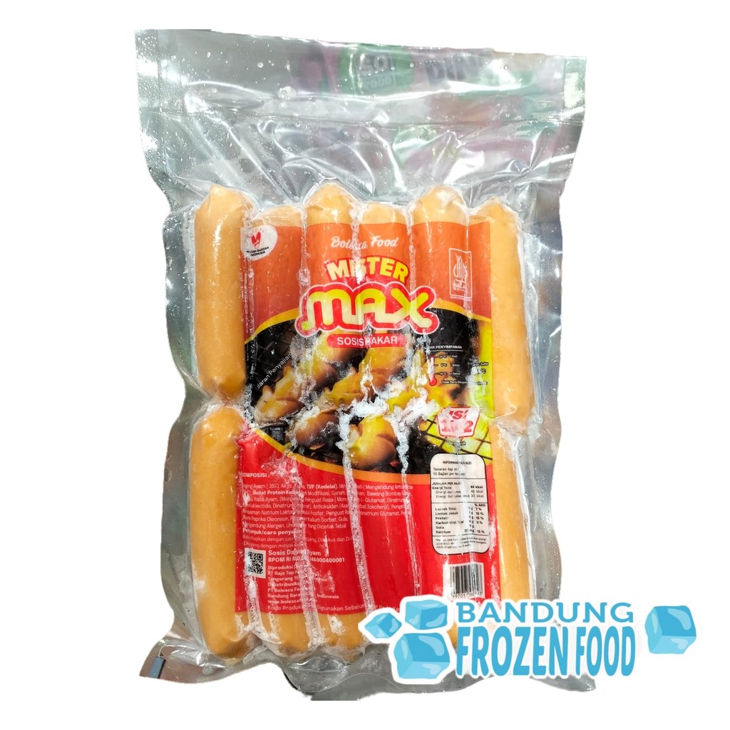 

MISTER MAX SOSIS BAKAR MINI ISI 10+2 500GR