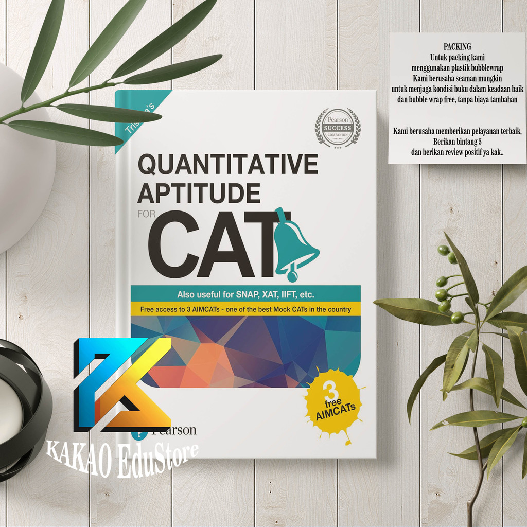 Quantitative Aptitude for CAT by Trishna Knowledge Systems