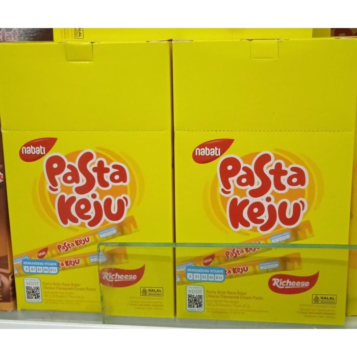 

NABATI RICHEESE PASTA KEJU