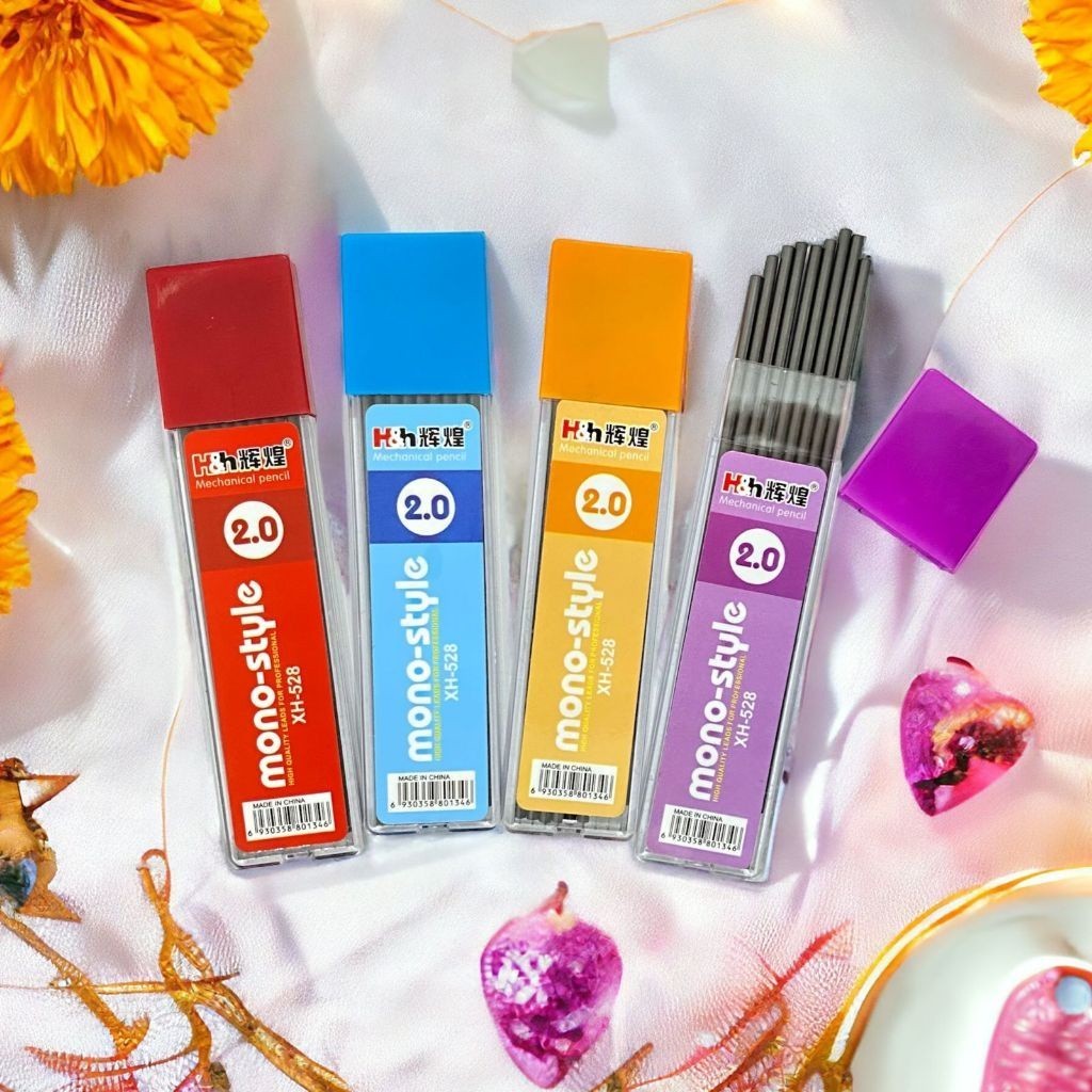 

MAOMAO - Refill Pensil Mekanik Cetek PREMIUM QUALITY Ukuran 2.0 Isi Ulang Pensil Mekanik Isi 9 Pcs Alat Tulis Sekolah Dan Kantor Mechanical Aesthetic Korea