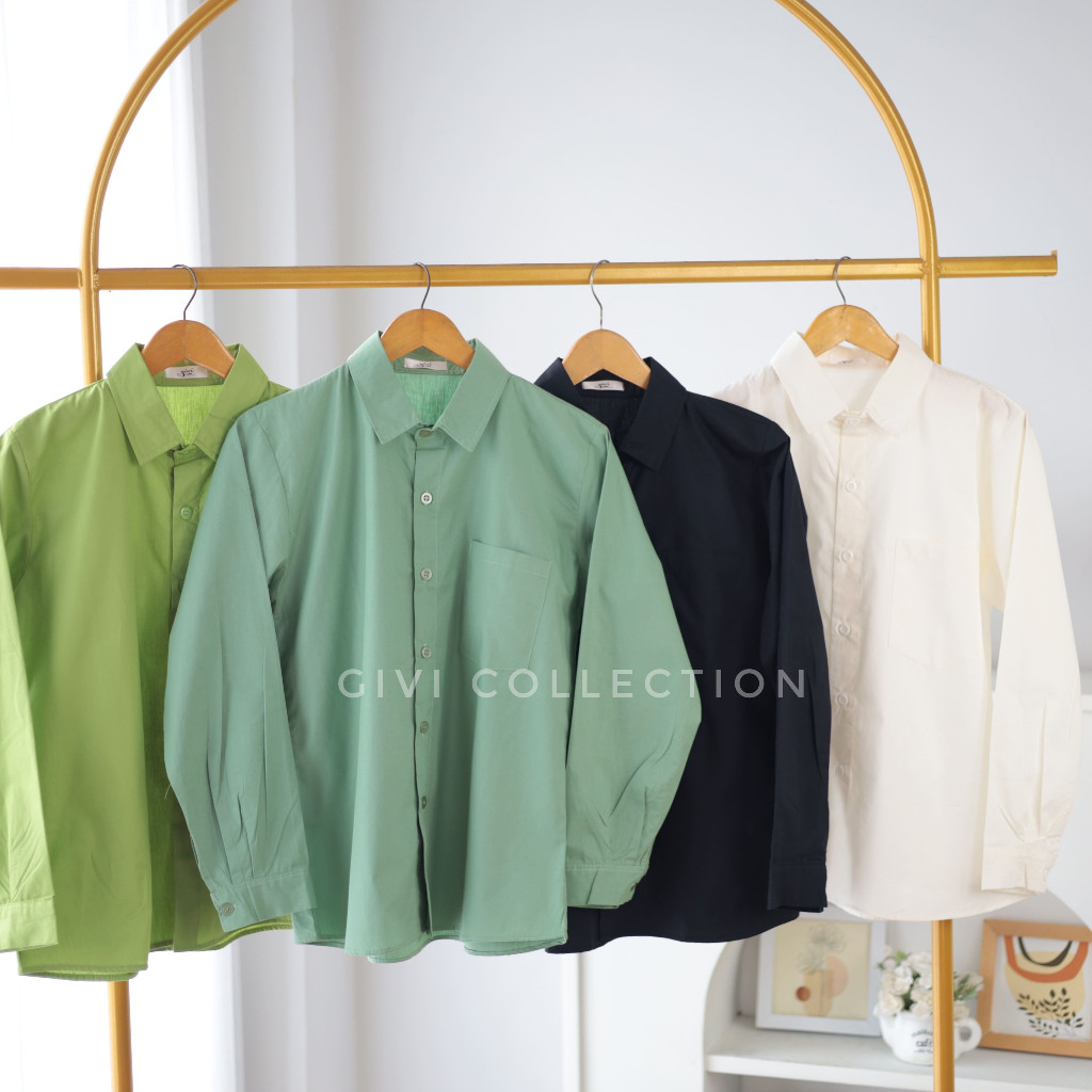 CODELINE Alana shirt | Kemeja wanita premium | Kemeja bahan katun poplin