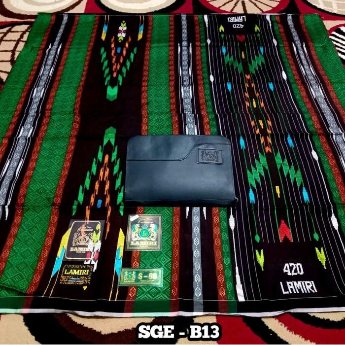 lamiri sge/lamiri sge 420/lamiri sge full sutra/ lamiri sge full sutra original Motif Muslim Sarung 