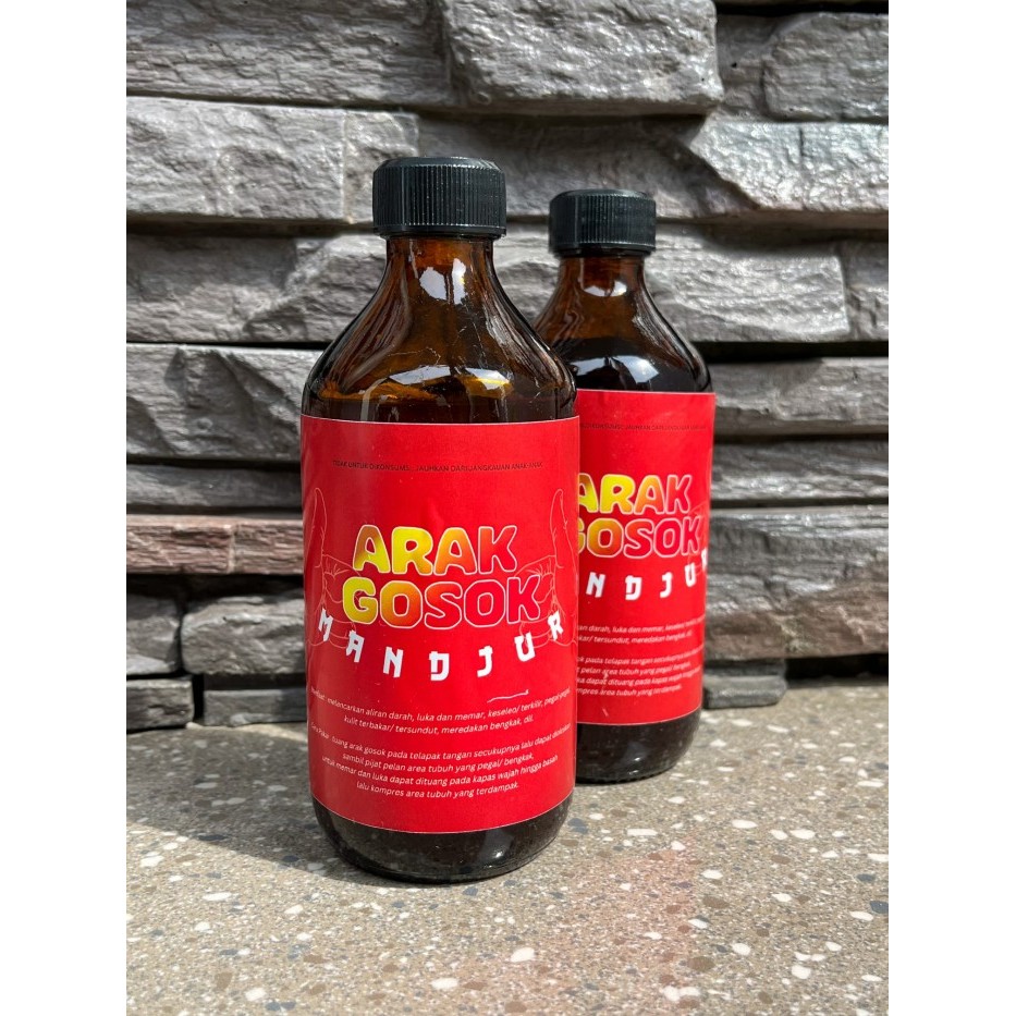 Arak Gosok Cina Ramuan | Arak Gosok Mandjur | Yok Ciu | Jok Ciu