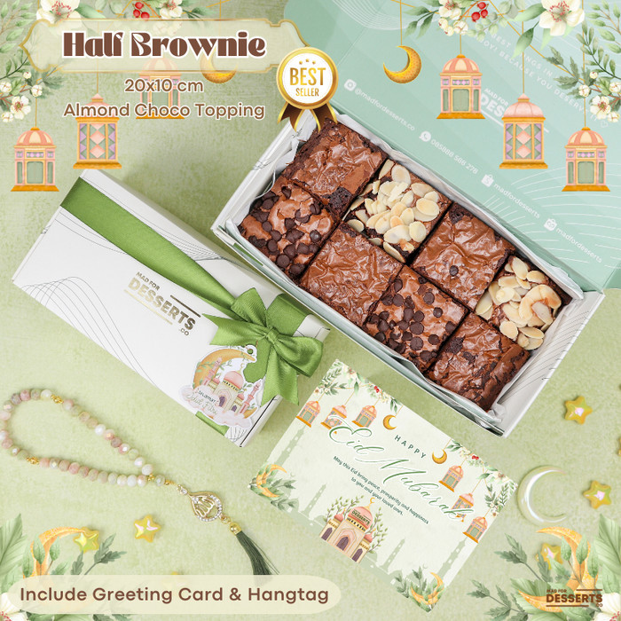 

Parsel Ramadan Lebaran Hampers Idul Fitri Brownies Cookies - Half Brownie, 26 MAR